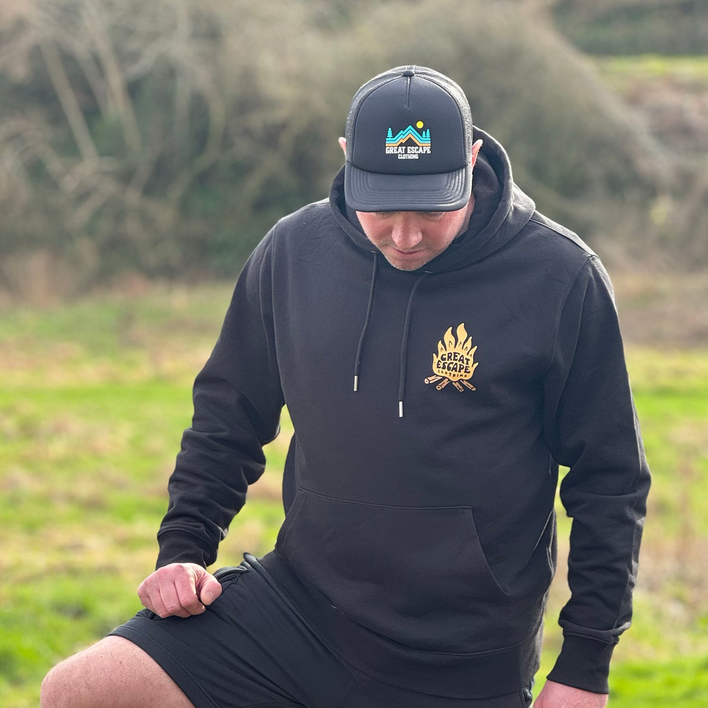 Organic CAMPFIRE SOCIAL CLUB Hoodie