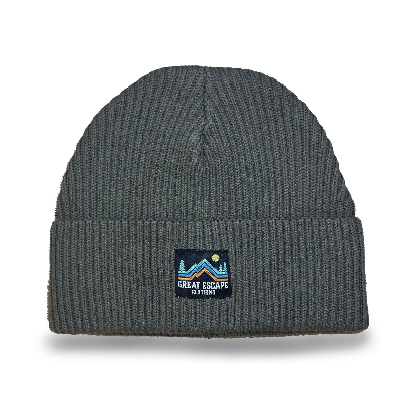Khaki Logo Fisherman Beanie