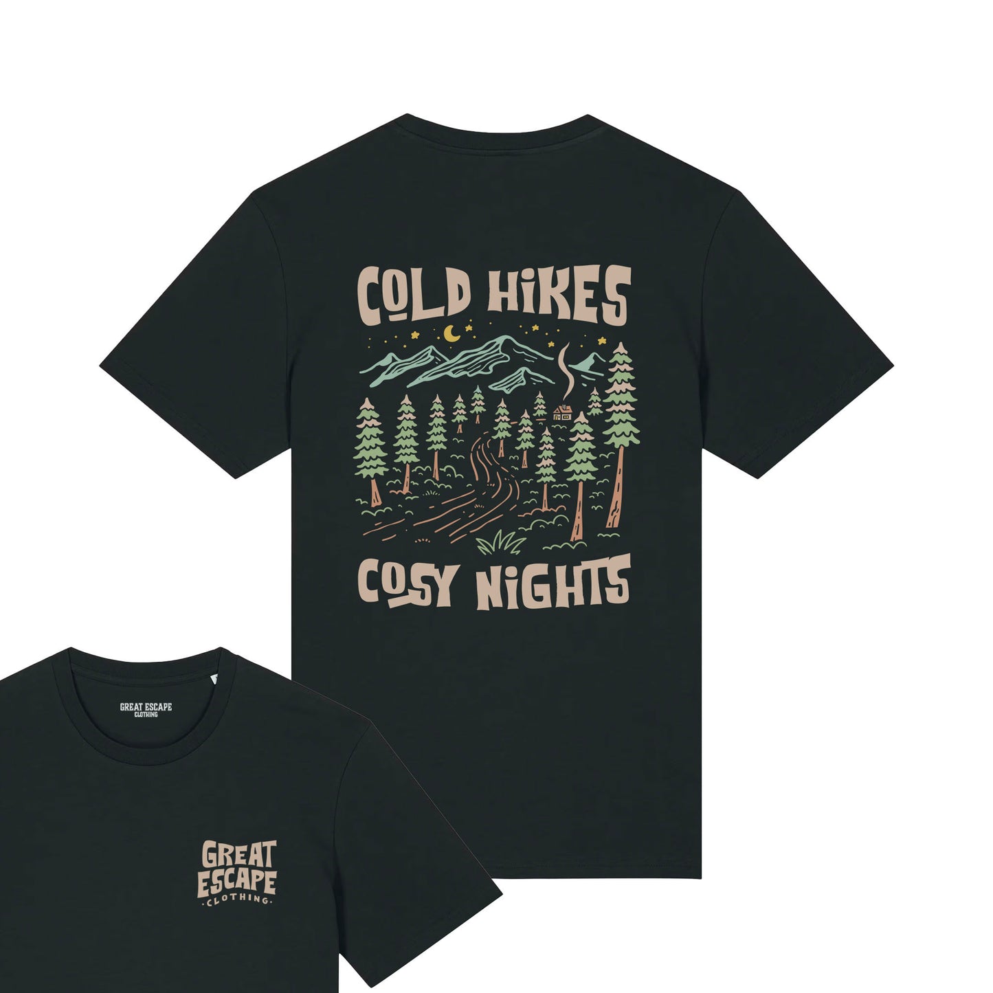 Organic COLD HIKES COSY NIGHTS T-Shirt