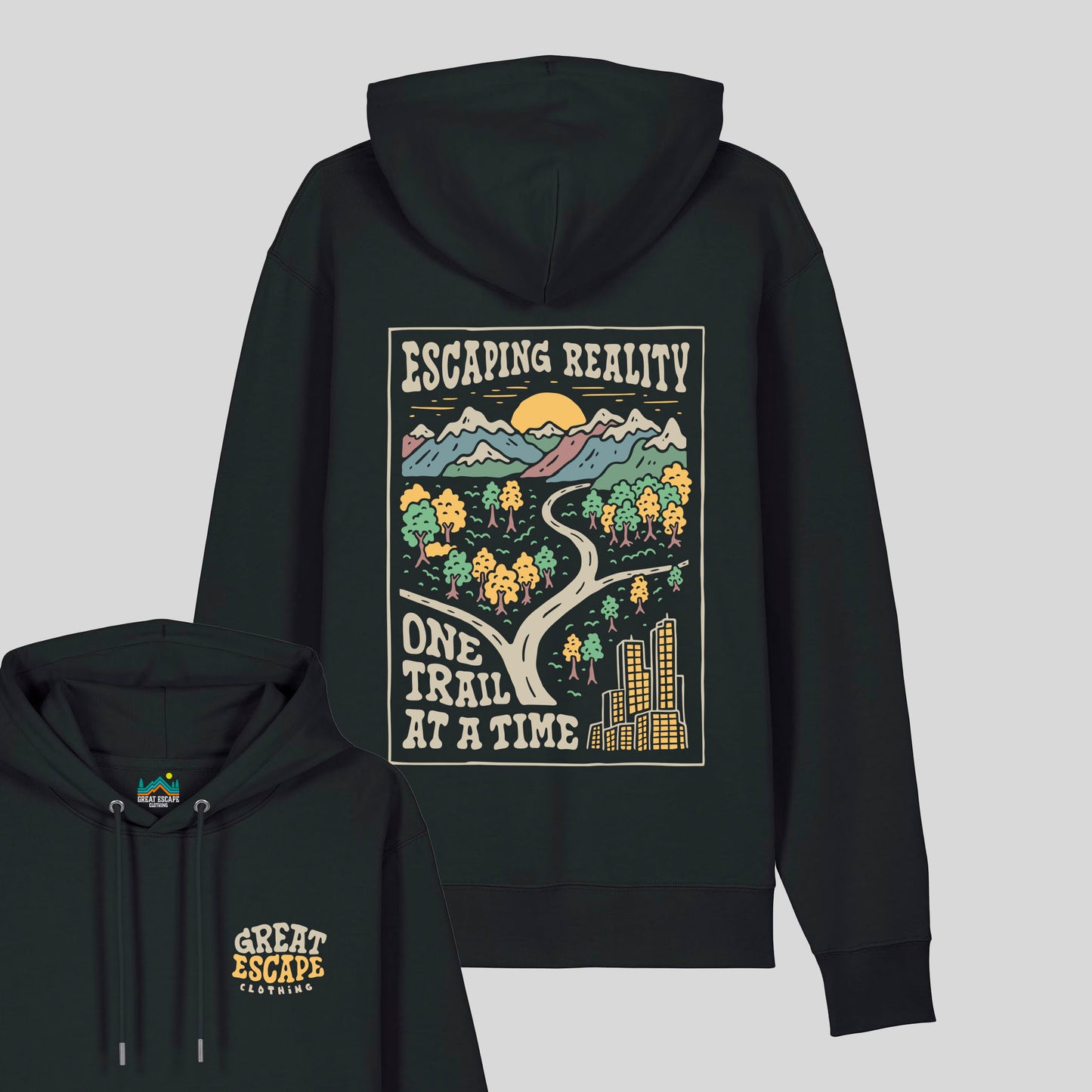 Organic ESCAPING REALITY Hoodie