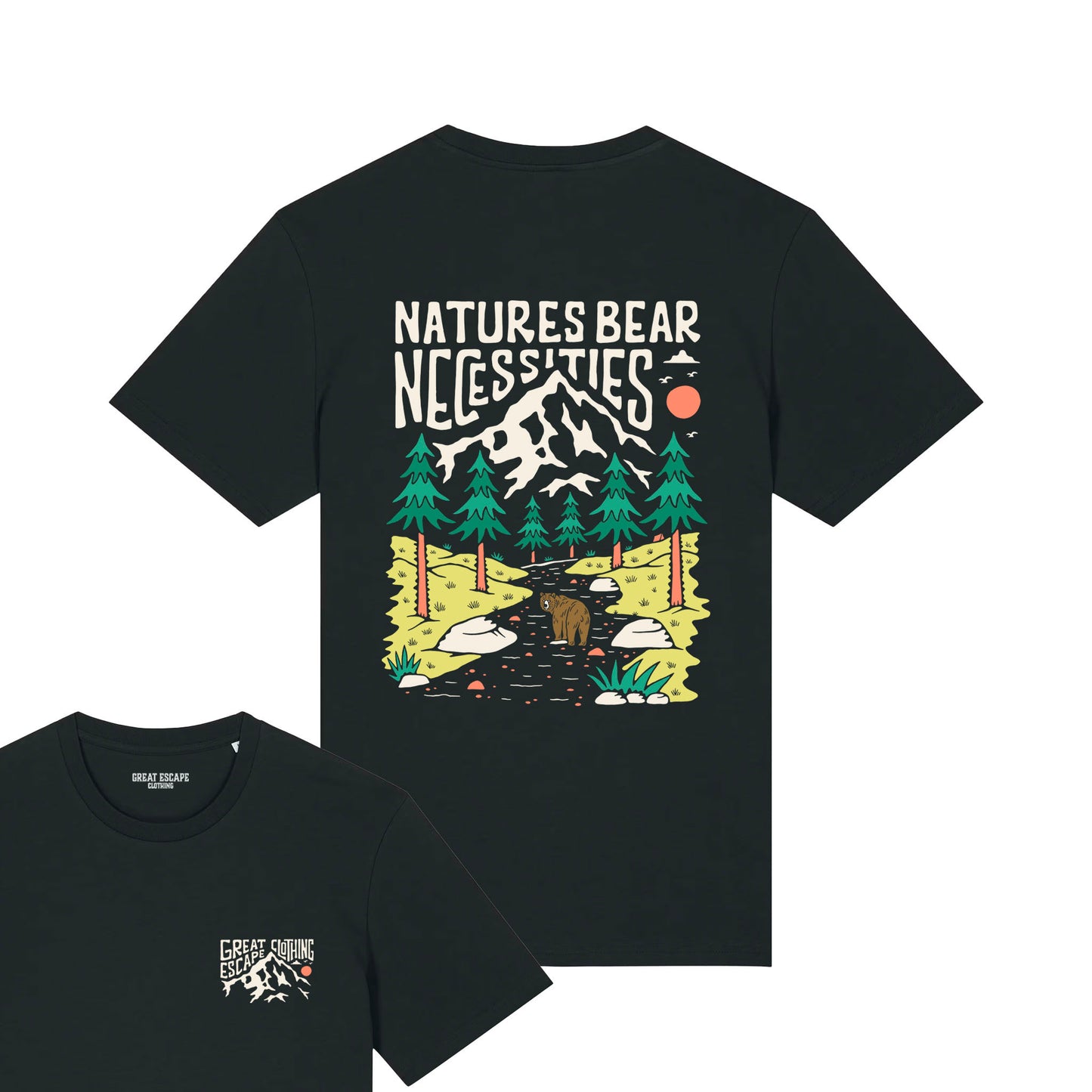 Organic Natures Bear Necessities T-Shirt
