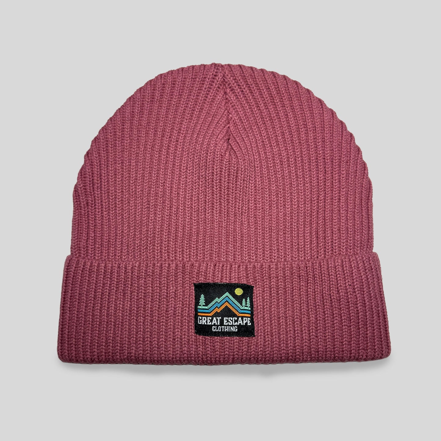 Rose Blush Logo Fisherman Beanie
