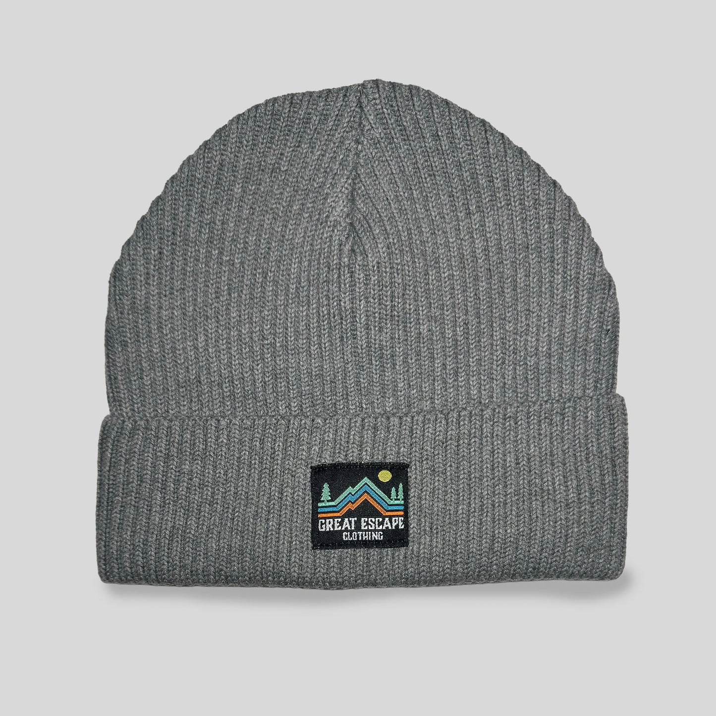Heather Grey Logo Fisherman Beanie
