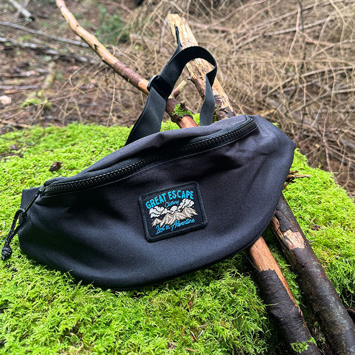 Recycled Lost In Adventure Chest/Waist Bag