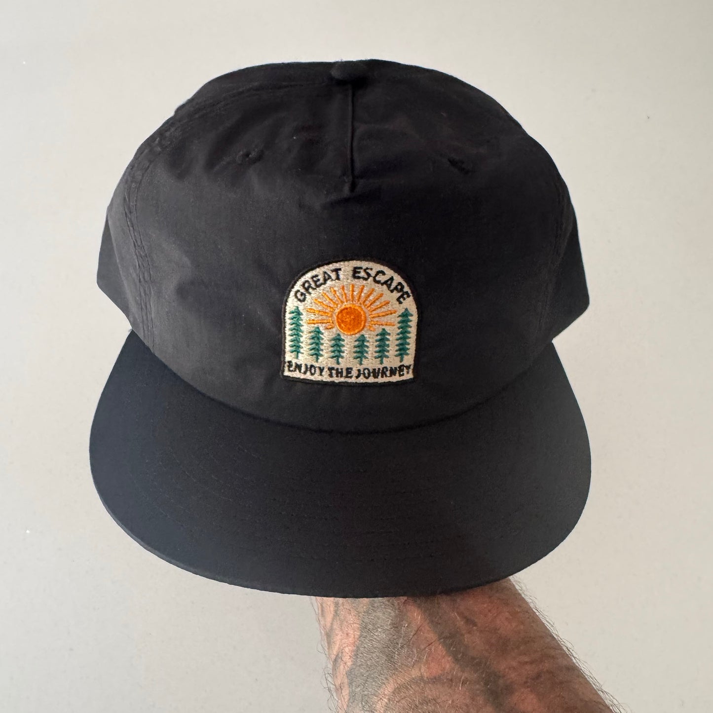 Black ENJOY THE JOURNEY Cap