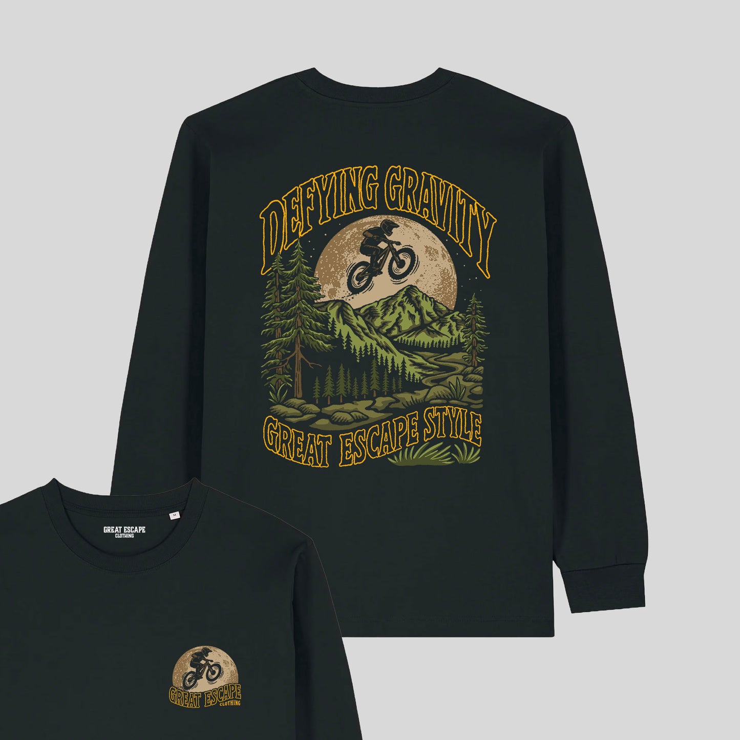 Organic DEFYING GRAVITY Long Sleeve T-Shirt