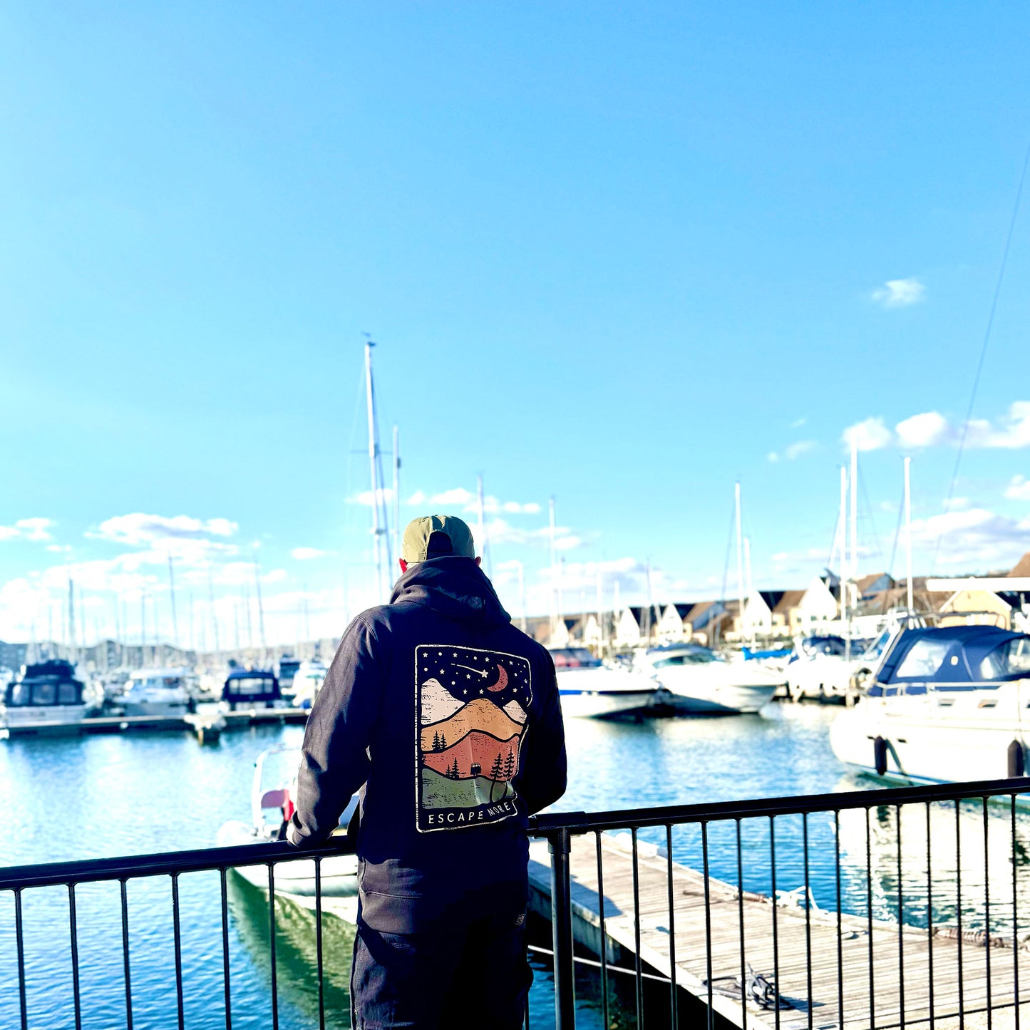 Organic ESCAPE MORE Hoodie