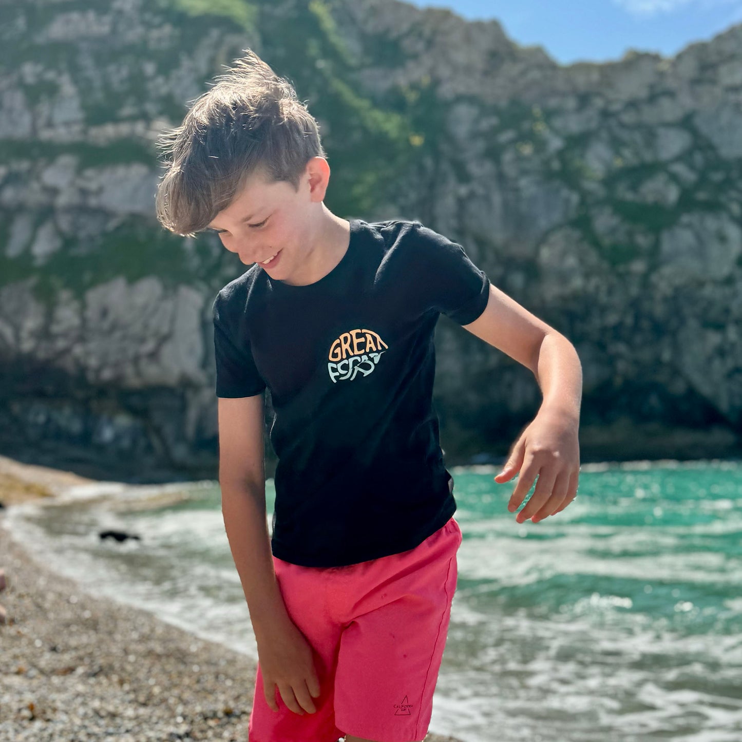 Kids Organic Enjoy The View T-Shirt