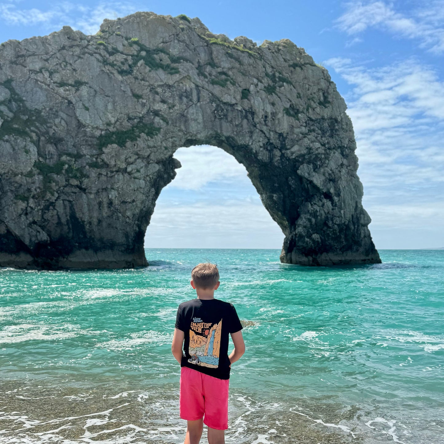 Kids Organic Enjoy The View T-Shirt
