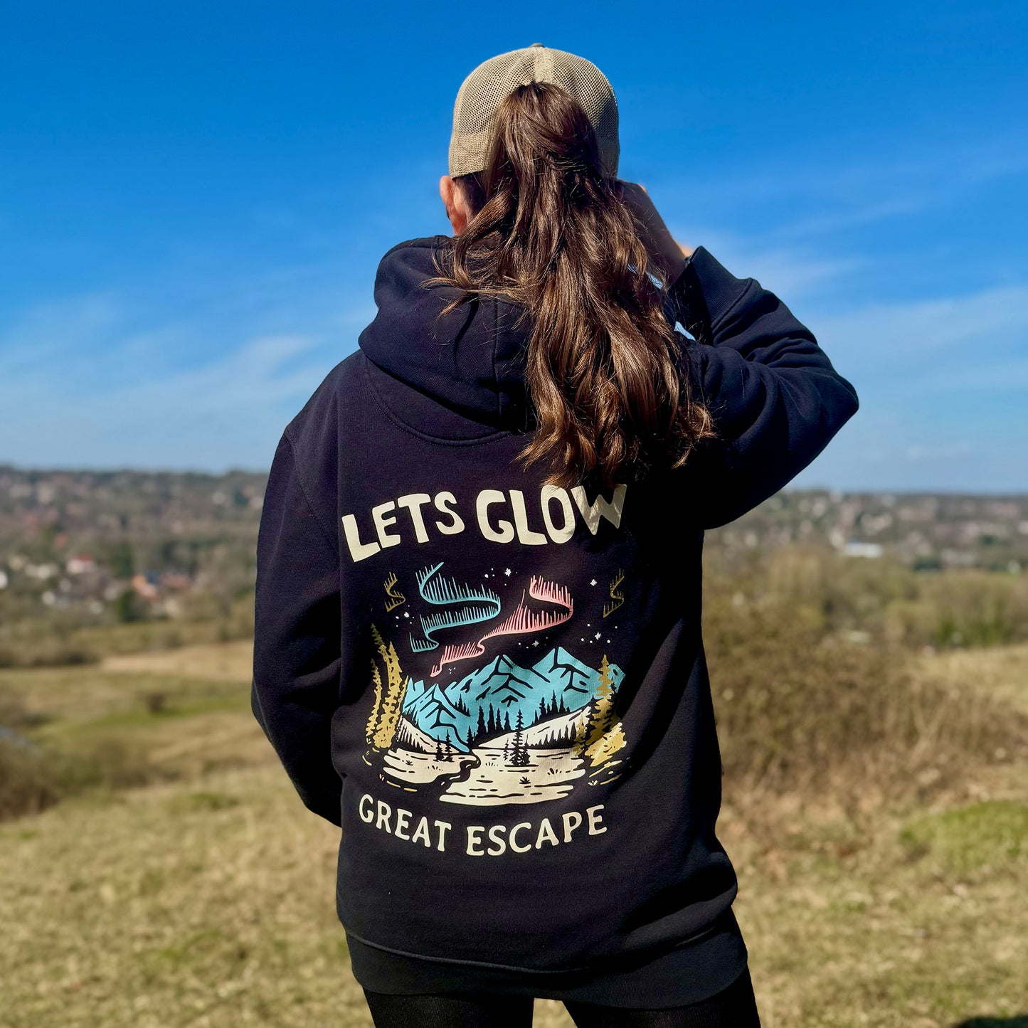 Lets Glow Aurora Hoodie