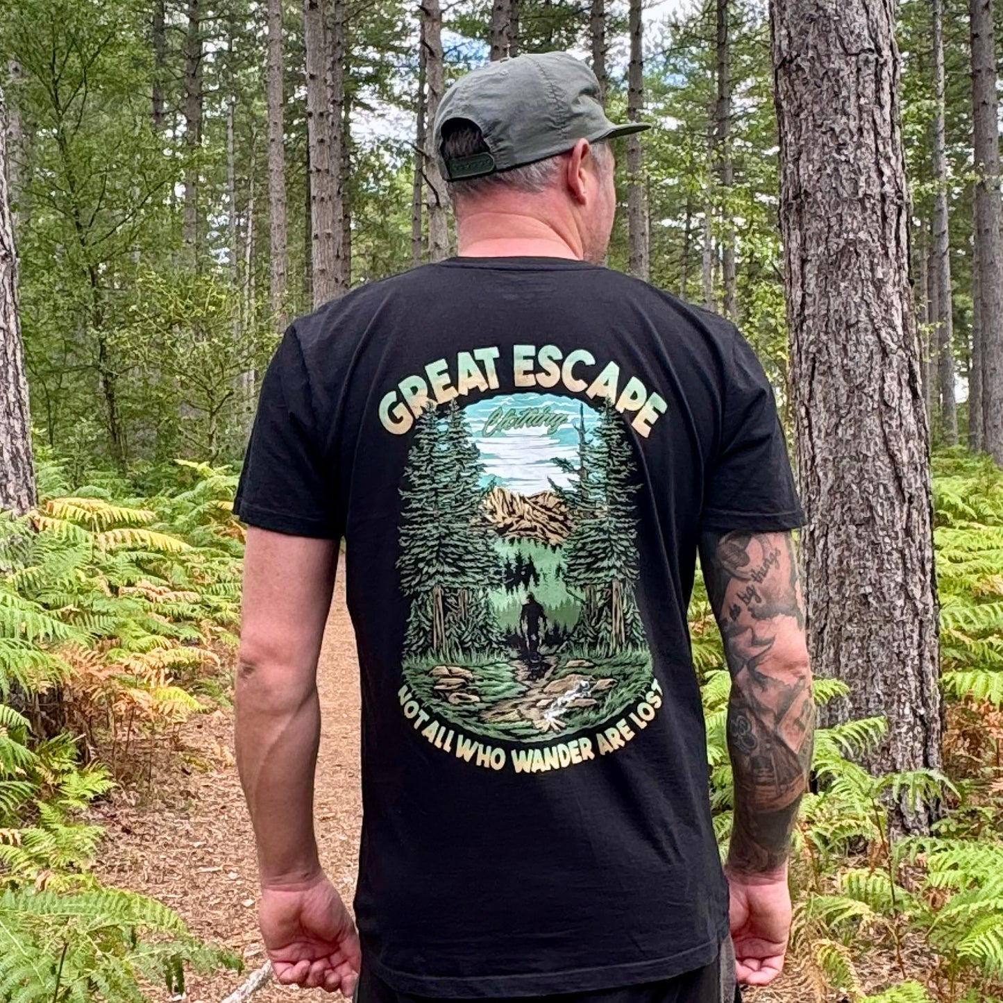 Organic Not All Who Wander Are Lost T-Shirt