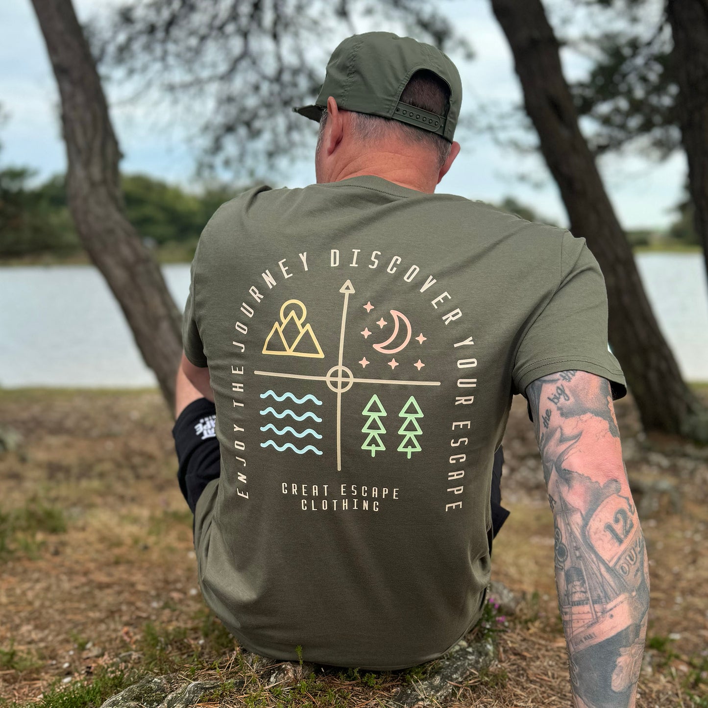 Organic Enjoy The Journey… Discover Your ESCAPE T-Shirt