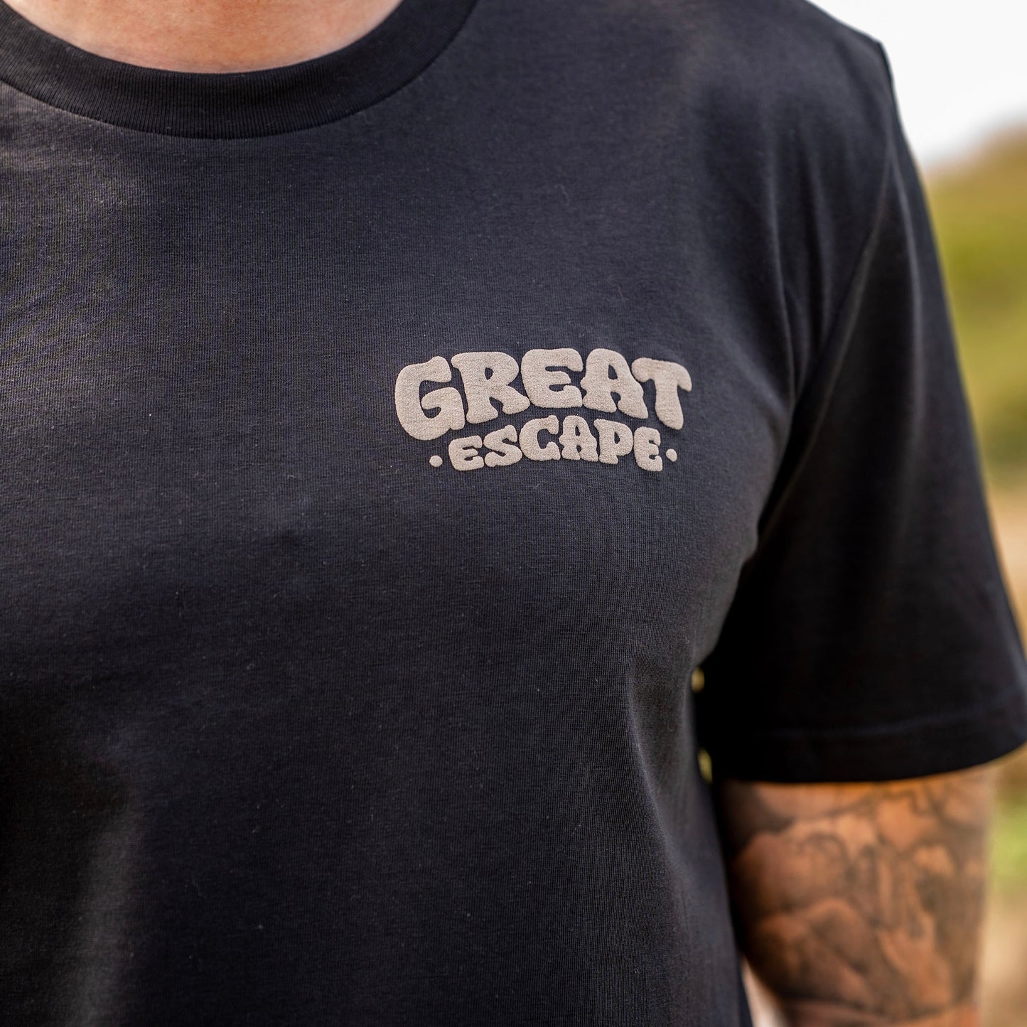 Organic SUNSET ESCAPE PUFF PRINT T-Shirt