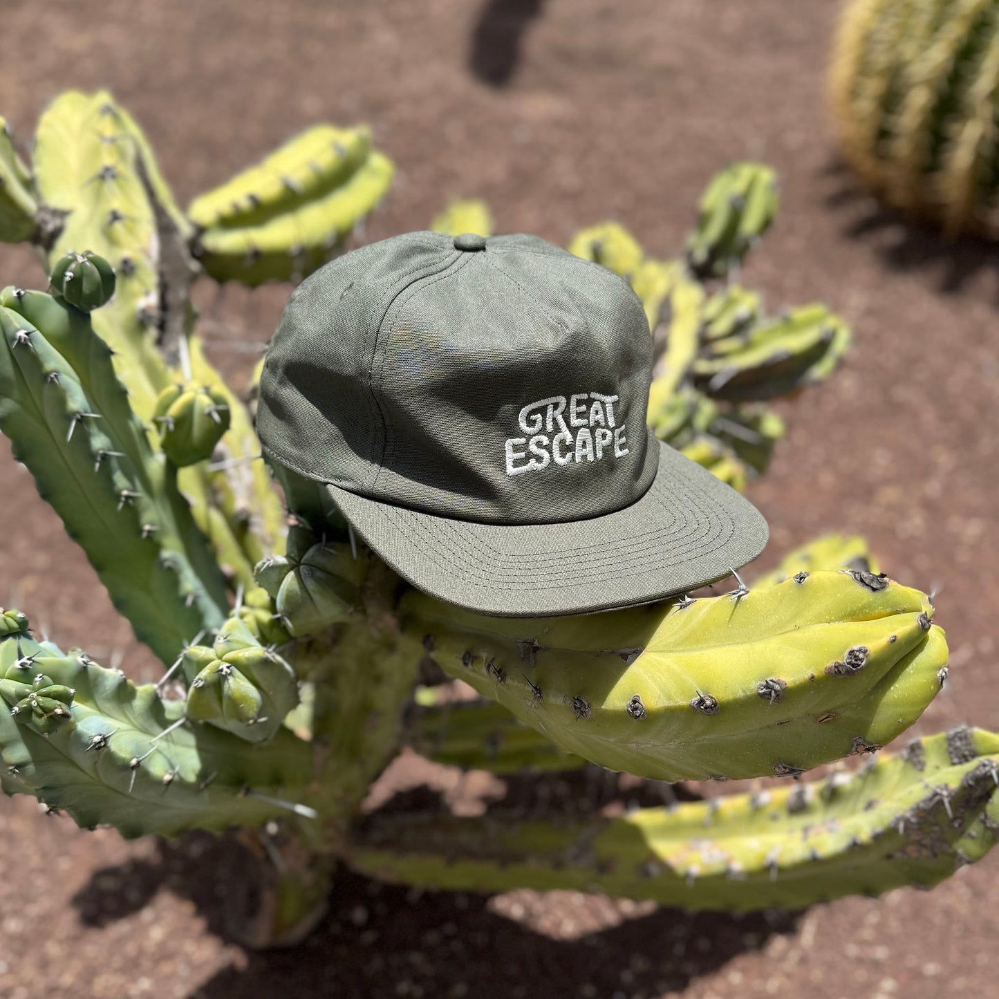 Organic Khaki GREAT ESCAPE Cap
