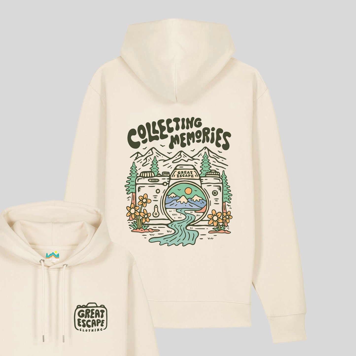 Organic COLLECTING MEMORIES Hoodie