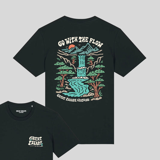 Organic GO WITH THE FLOW T-Shirt