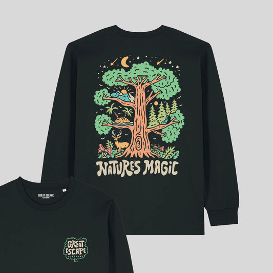 Organic NATURE’S MAGIC Long Sleeve T-Shirt