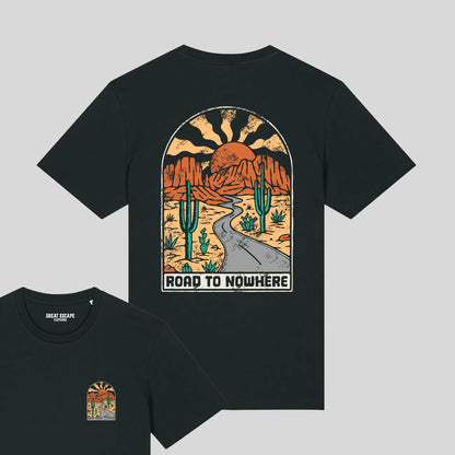 Organic ROAD TO NOWHERE T-Shirt
