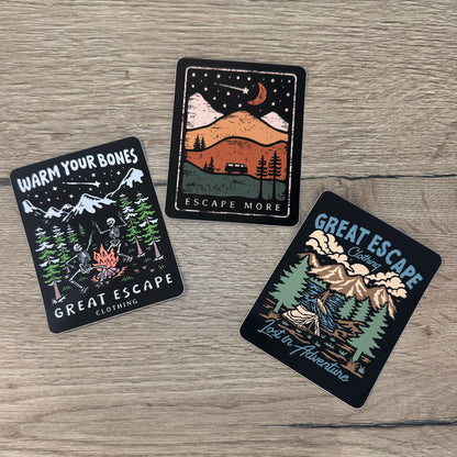 GREAT ESCAPE Sticker Pack