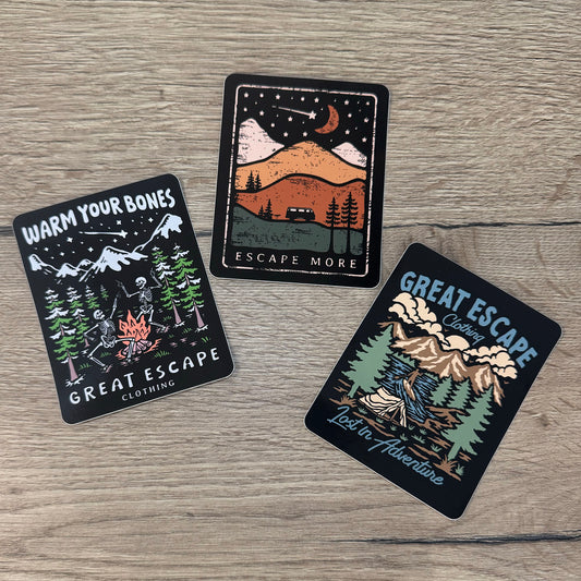 GREAT ESCAPE Sticker Pack
