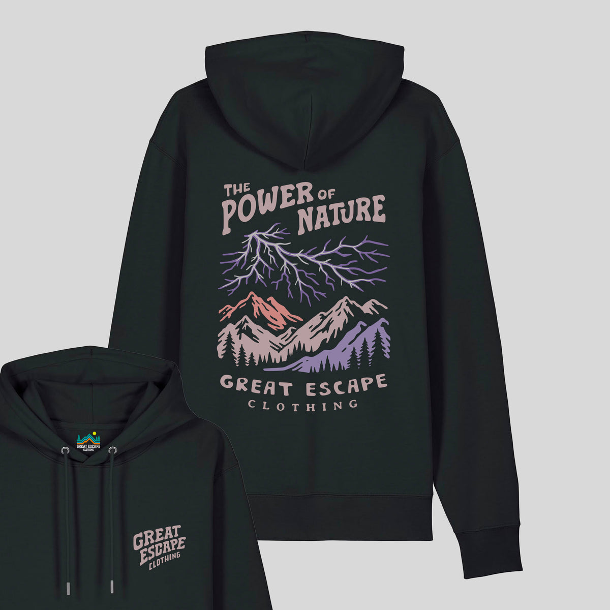 Organic THE POWER OF NATURE Hoodie