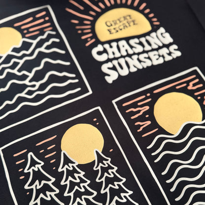 Organic CHASING SUNSETS T-Shirt