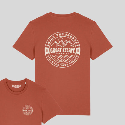 Organic GREAT ESCAPE Slogan T-Shirt