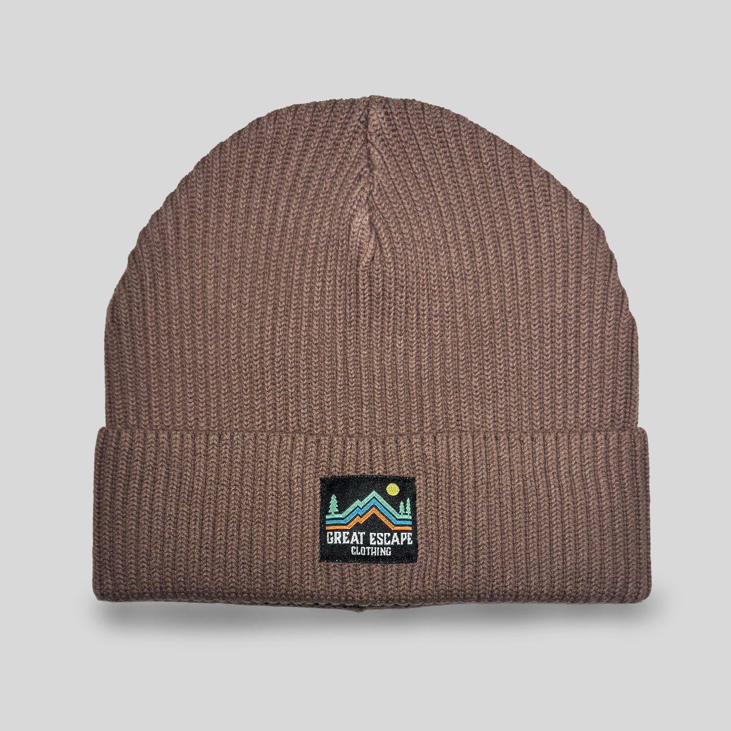 Mocha Logo Fisherman Beanie