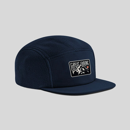 Navy Recycled Fleece Cap