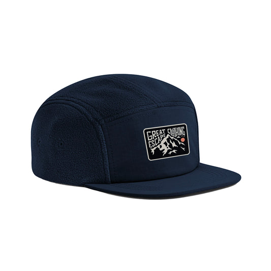 Navy Recycled Fleece Cap