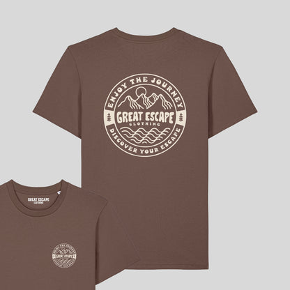 Organic GREAT ESCAPE Slogan T-Shirt