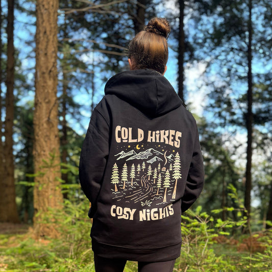 Organic COLD HIKES COSY NIGHTS Hoodie