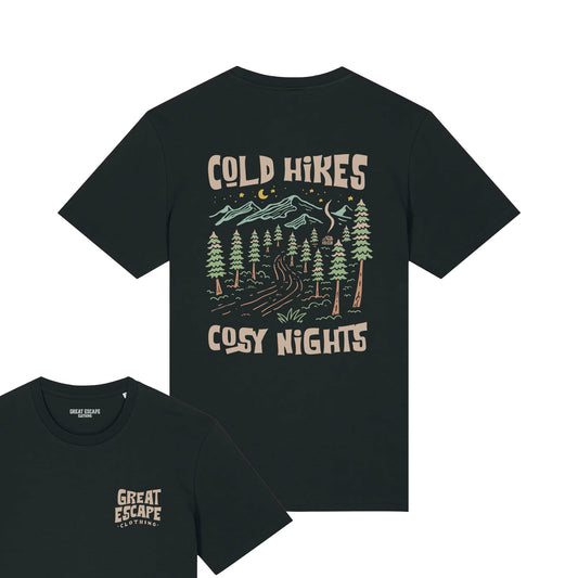 Organic COLD HIKES COSY NIGHTS T-Shirt