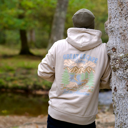 Organic Lost In Adventure Desert Sand Hoodie