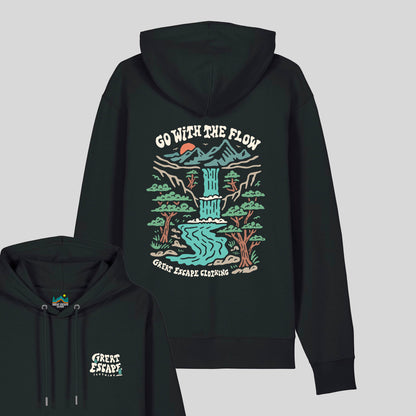 Organic GO WITH THE FLOW Hoodie