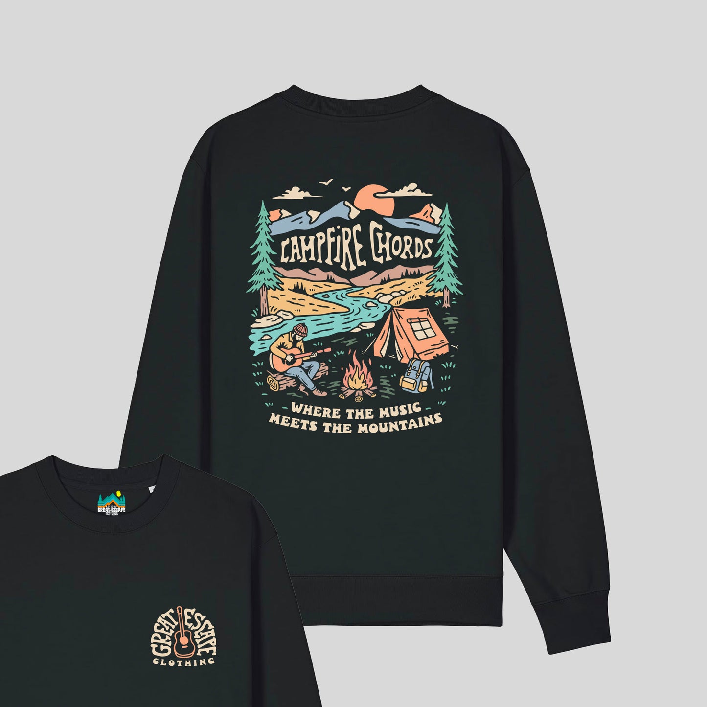 Organic CAMPFIRE CHORDS Sweater