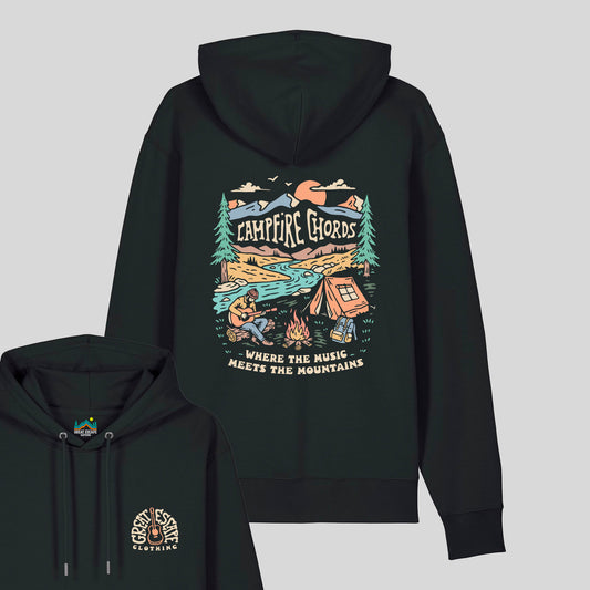 Organic CAMPFIRE CHORDS Hoodie