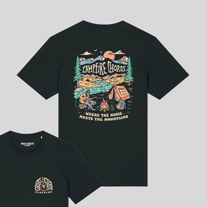 Organic CAMPFIRE CHORDS T-Shirt