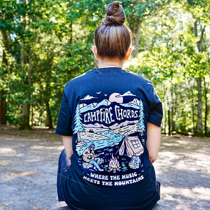 Organic CAMPFIRE CHORDS T-Shirt