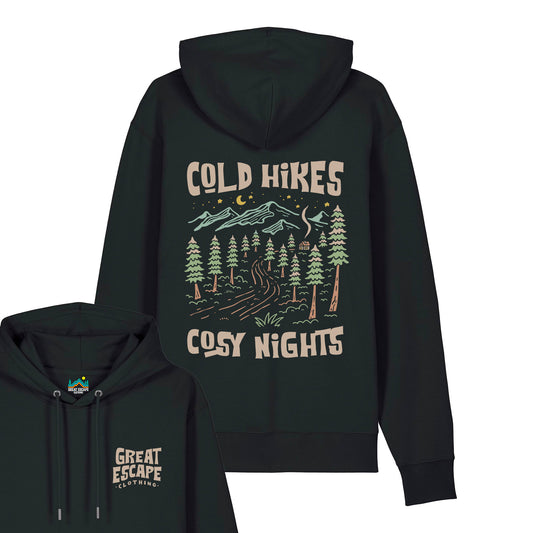 Organic COLD HIKES COSY NIGHTS Hoodie