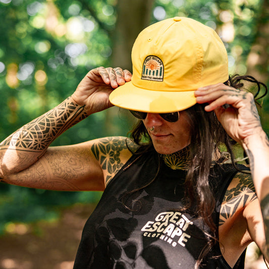 Sunshine Yellow ENJOY THE JOURNEY Cap