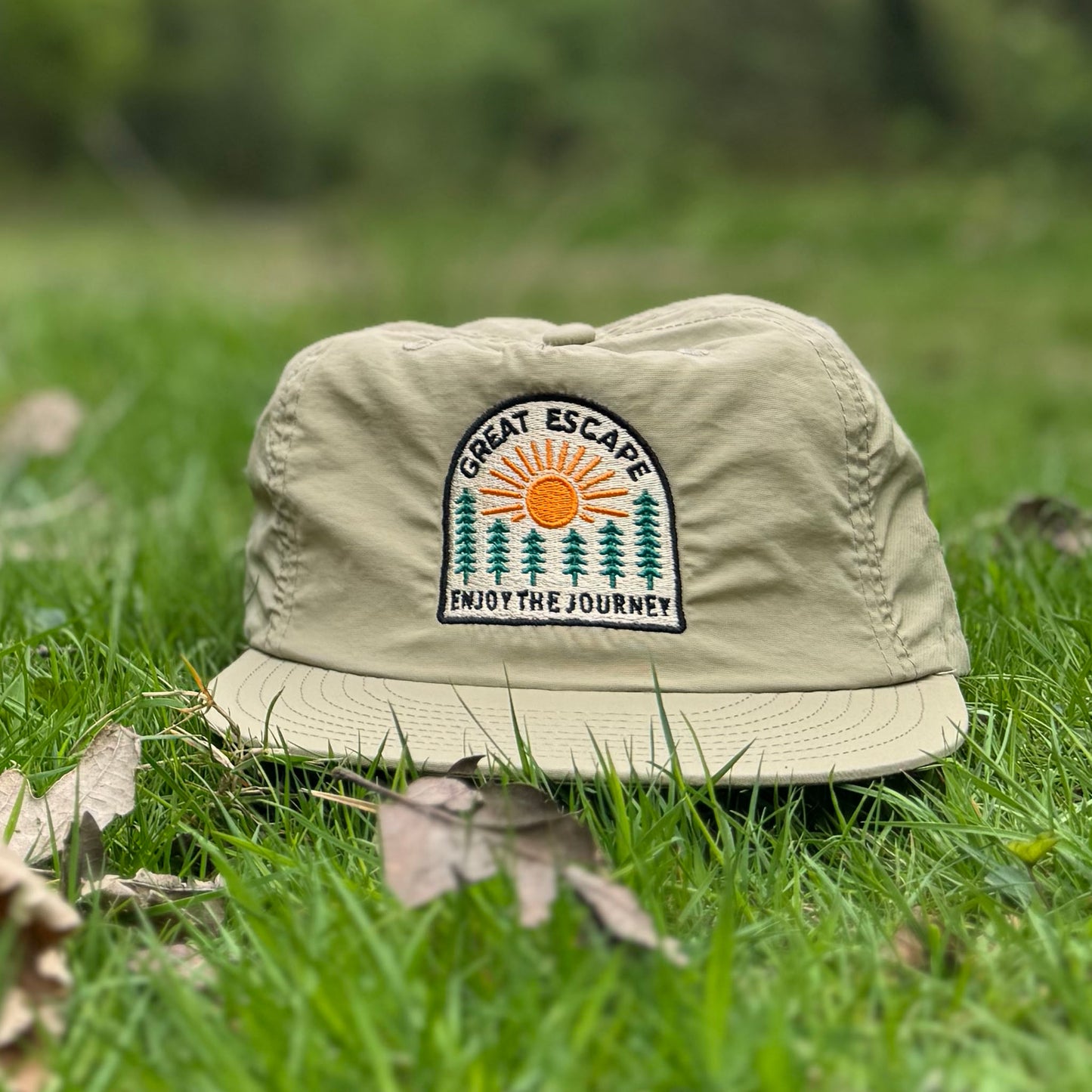 Light Khaki ENJOY THE JOURNEY Cap