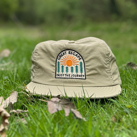 Light Khaki ENJOY THE JOURNEY Cap