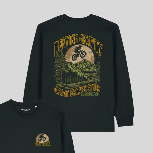 Organic DEFYING GRAVITY Long Sleeve T-Shirt