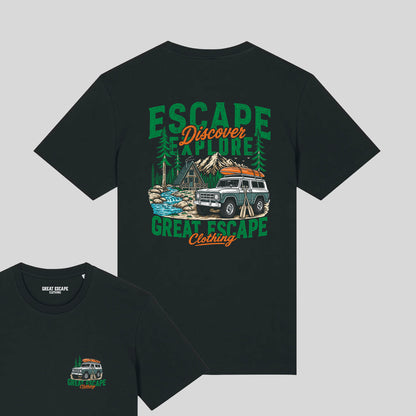 Organic ESCAPE DISCOVER EXPLORE T-Shirt