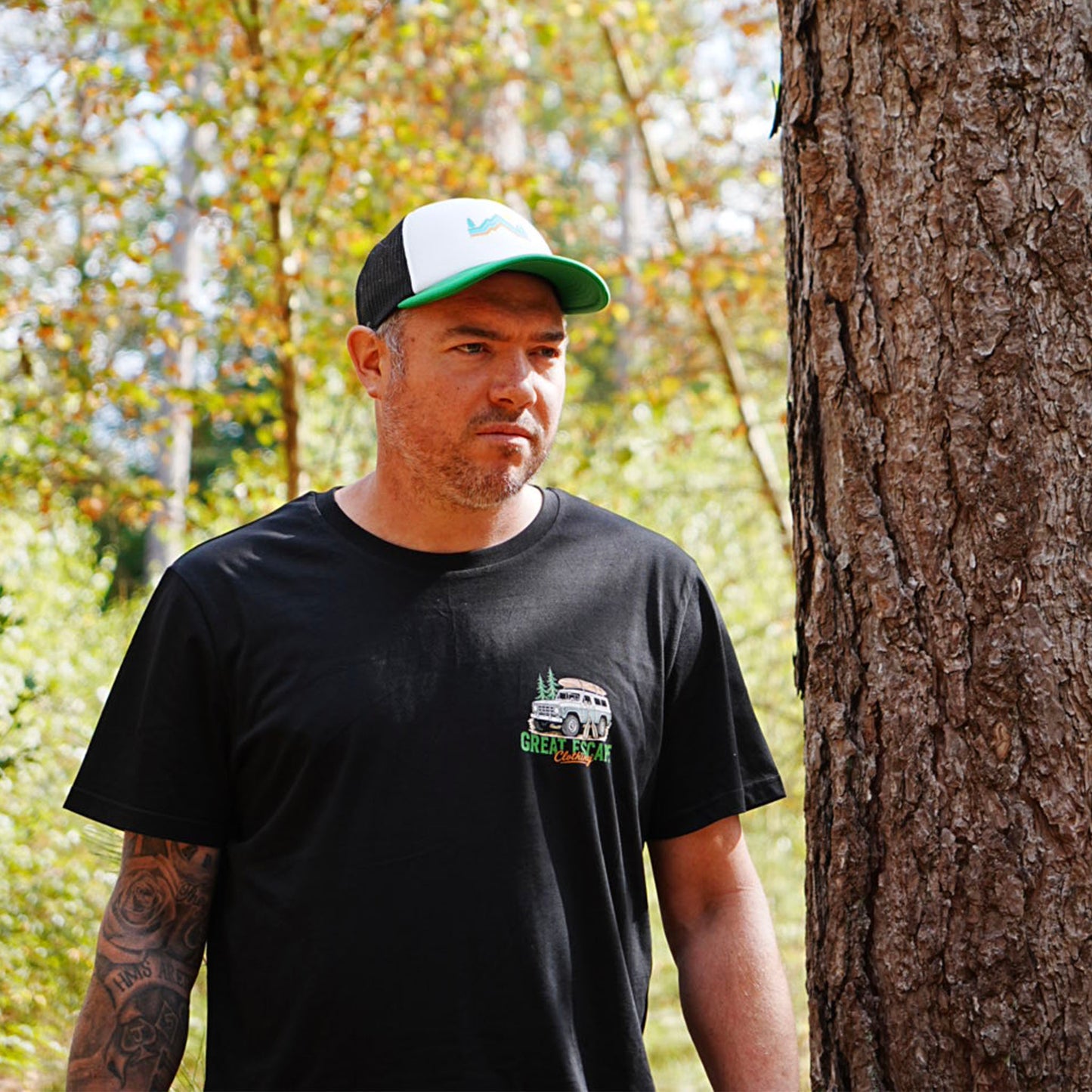 Organic ESCAPE DISCOVER EXPLORE T-Shirt
