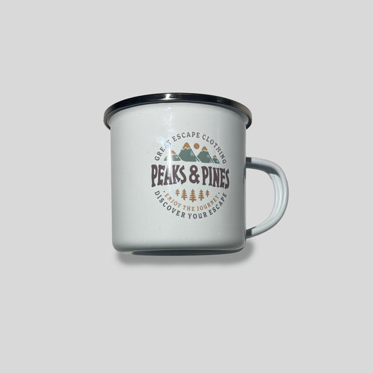 PEAKS & PINES Enamel Mug