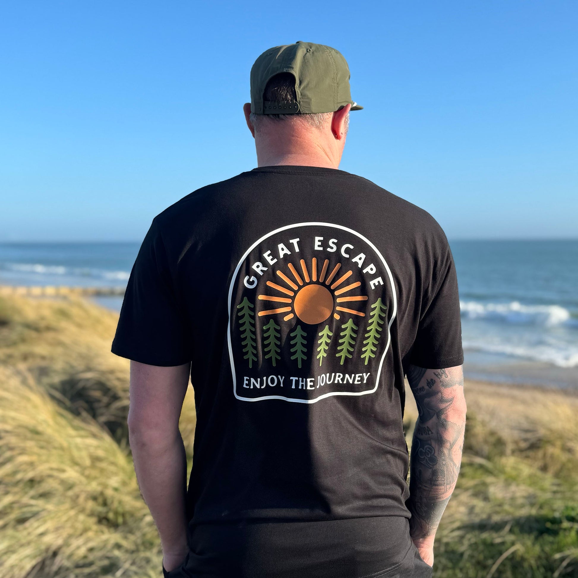 Organic ENJOY THE JOURNEY T-Shirt - Main Image