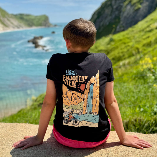Kids Organic Enjoy The View T-Shirt