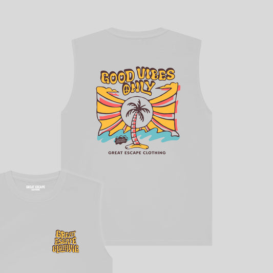 Organic GOOD VIBES ONLY Tank Top